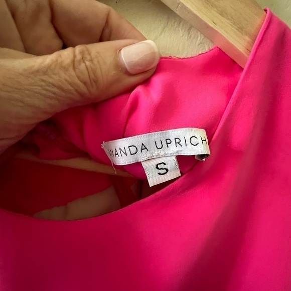 Amanda Uprichard  pink sleeveless dress - Picture 4 of 6